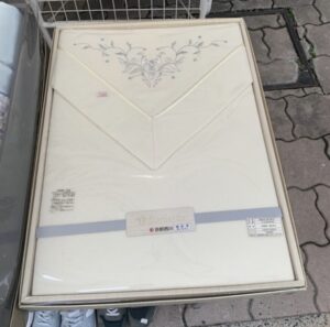 京都西川　シルク毛布 中古品販売
