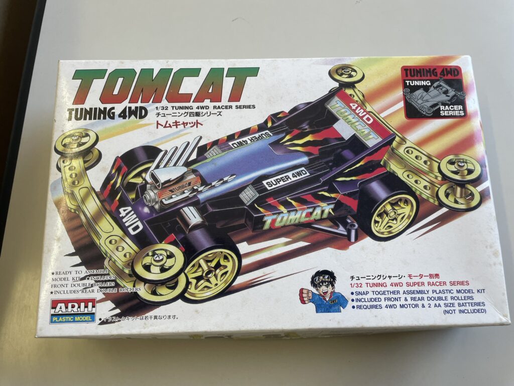 有井製作所 アリイ 1/32 チューニング四駆シリーズ トムキャット・ARII TOMCAT TUNING 4WD RACER SERIES