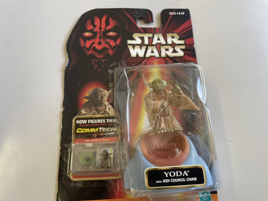 スター・ウォーズ エピソード1 ヨーダ-ハズブロ コムテックフィギュア