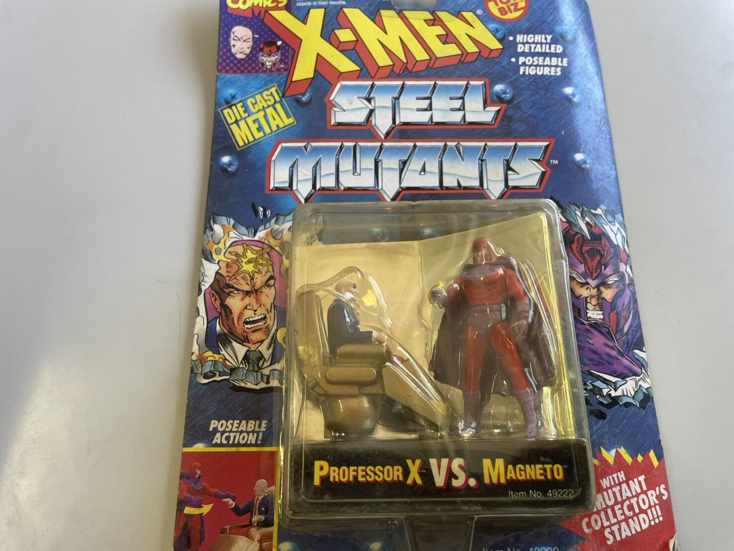 トイビズ タカラ X-MEN スティール ミュータント プロフェッサーX VS マグニート ダイキャスト フィギュア