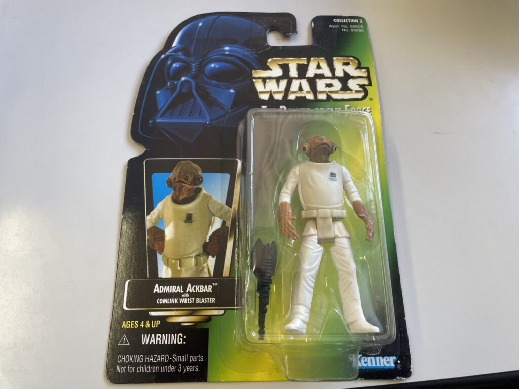 スターウォーズ STAR WARS THE POWER OF THE FORCE アクバー提督