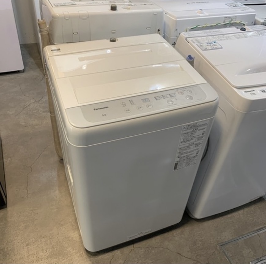 Panasonic 2022年製　5kg 洗濯機 中古品販売