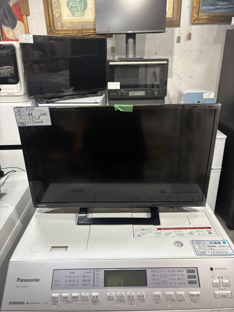 TOSHIBA 2021年製　24インチ　液晶テレビ 中古品販売