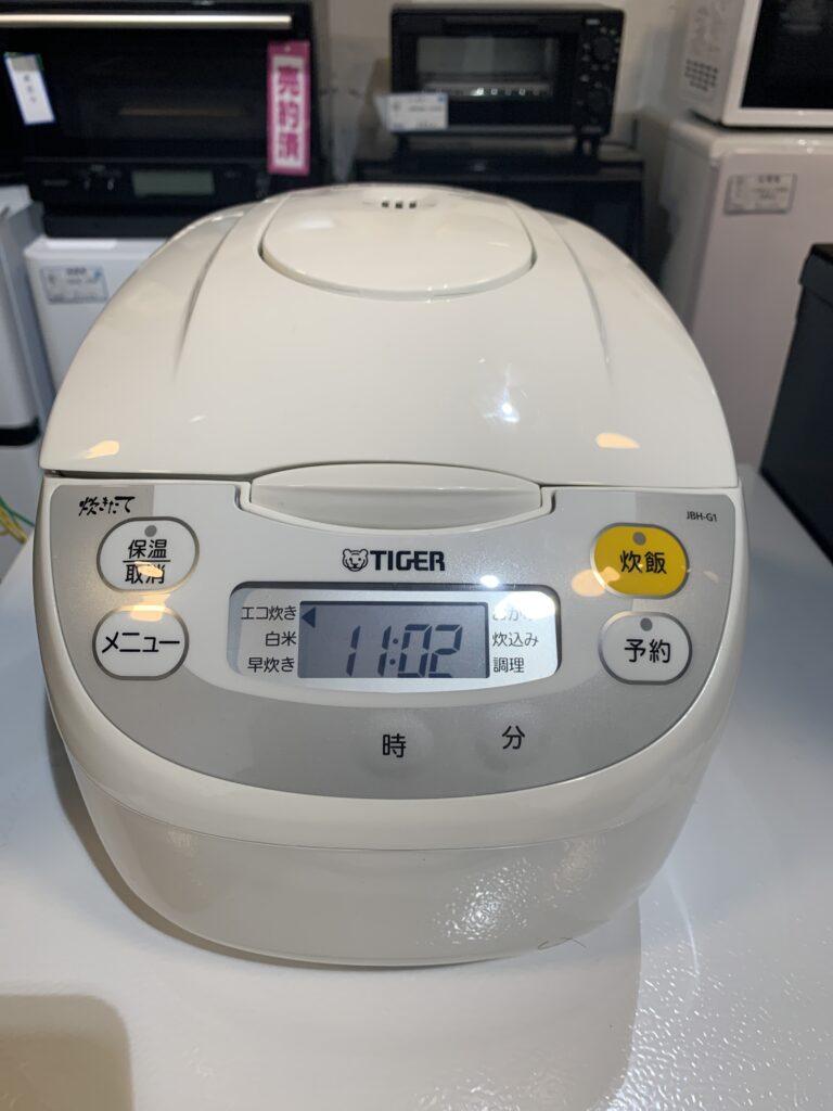 タイガー　マイコン炊飯ジャー 中古品販売