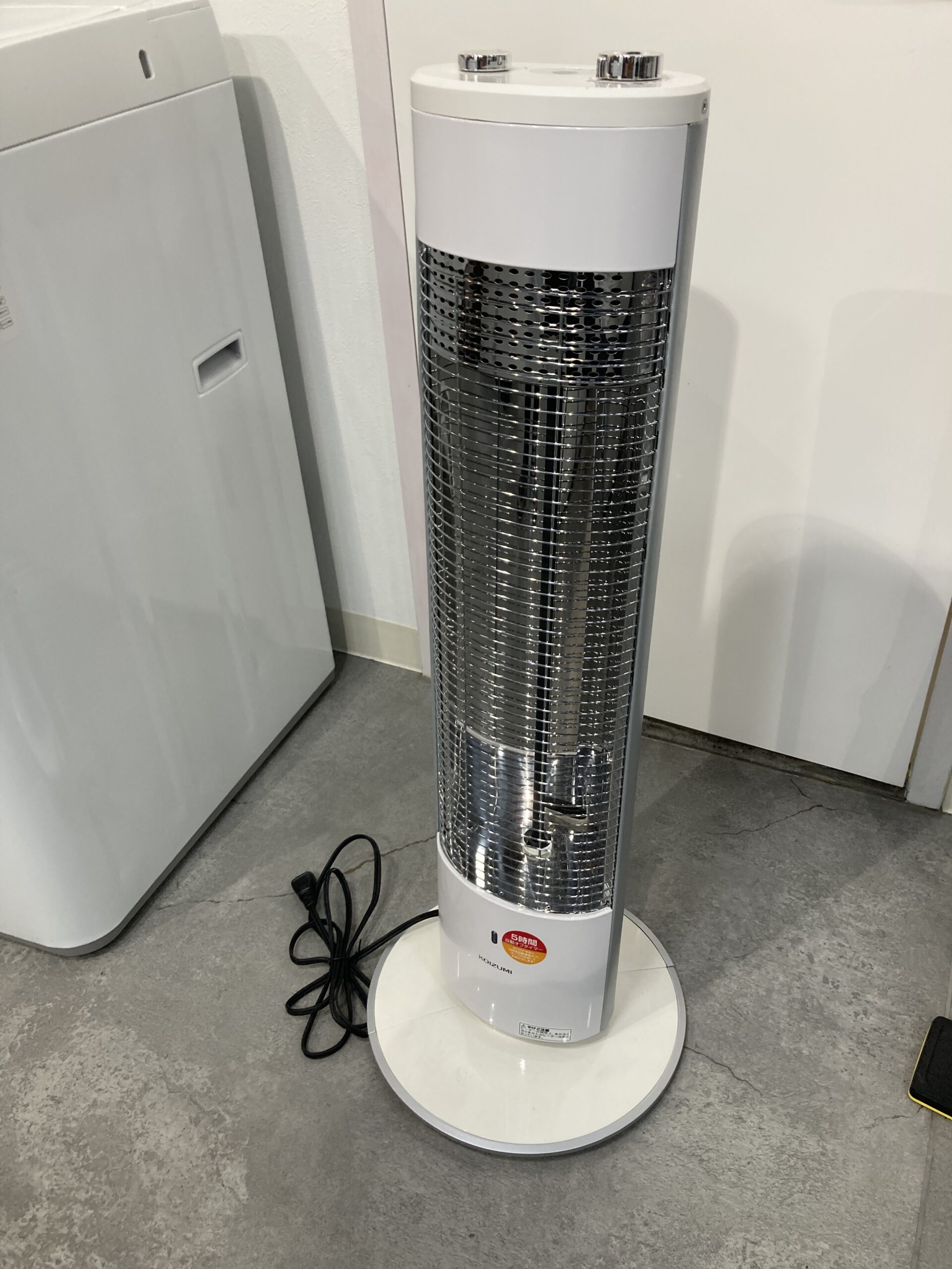 コイズミ 2017年製 遠赤電気ストーブ 中古品販売