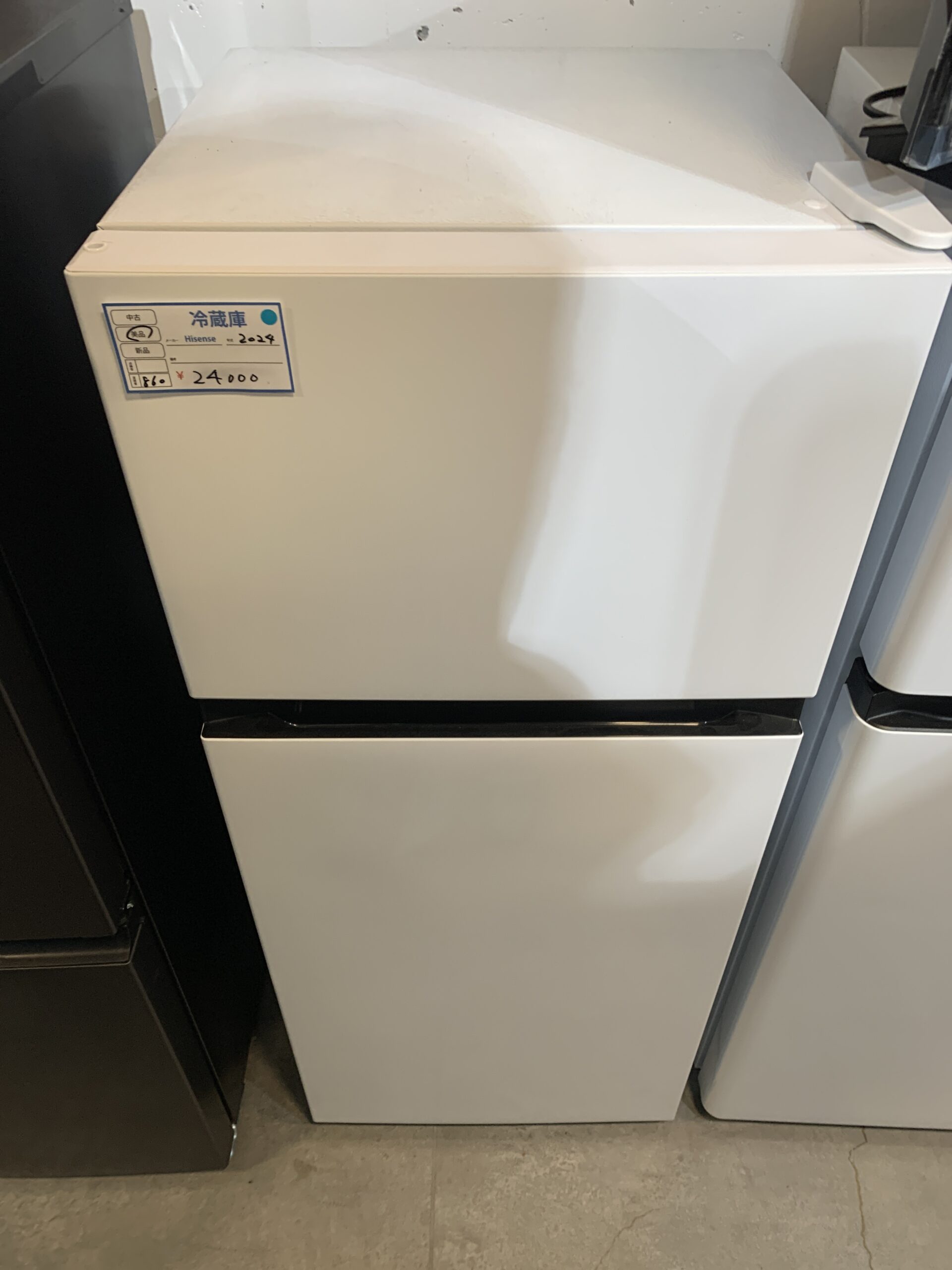 Hisense 2024年製 124L 冷蔵庫 中古品販売 - 広島の総合