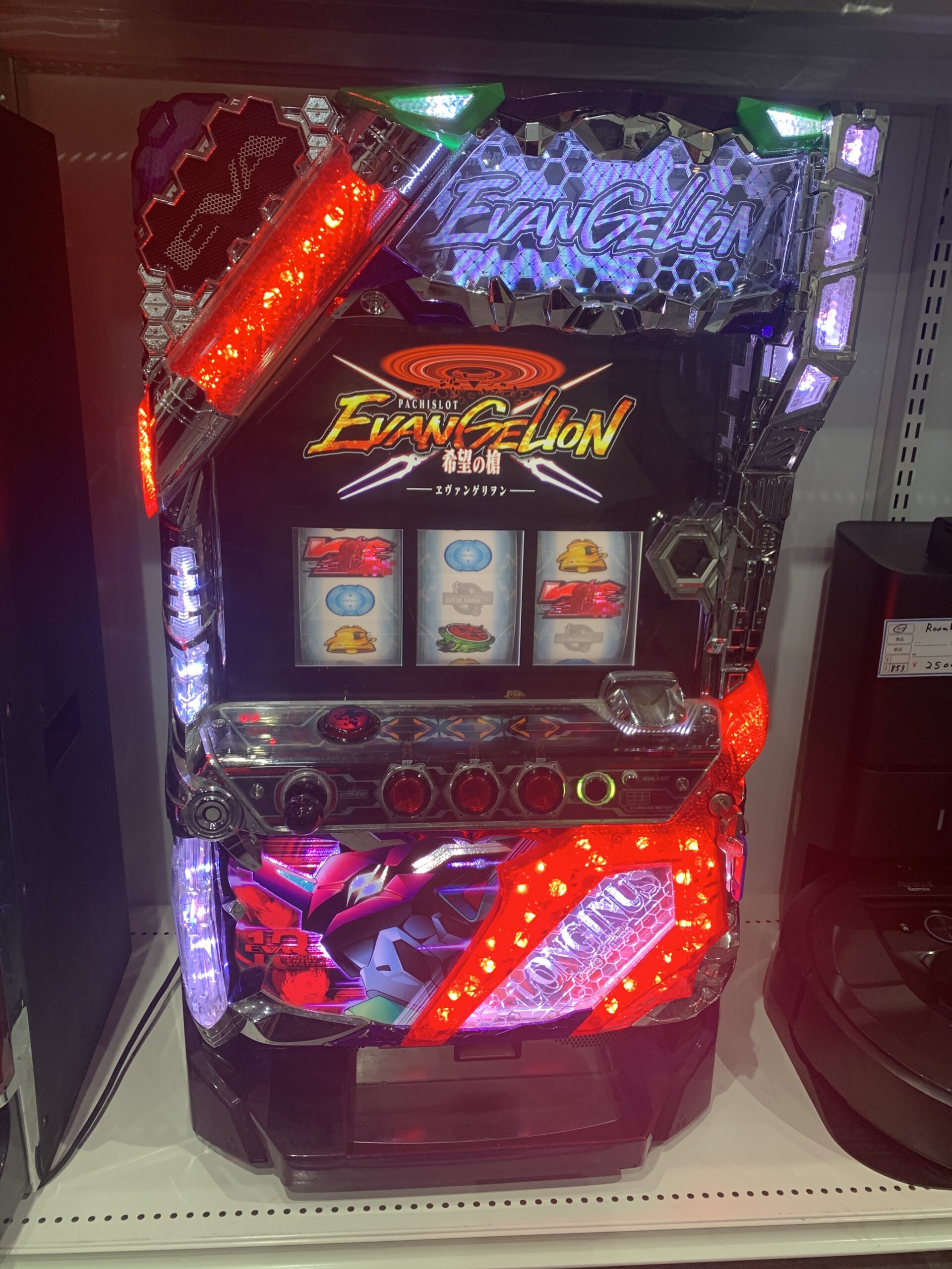 パチスロ　エヴァンゲリオン　希望の槍　実機 中古品販売