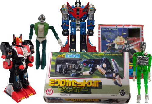 〓ロボットマン〓３体セット！！〜ミクロマン／ダイアクロン／トランスフォーマー 〓ロボットマン〓3体セット！！〜ミクロマン／ダイアクロン