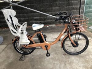 ブリヂストン ビッケ 二人乗り 中古電動アシスト自転車