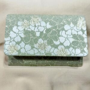 龍村 光峯 名刺入れ カード入れ 御衣黄文錦 桜の紋様