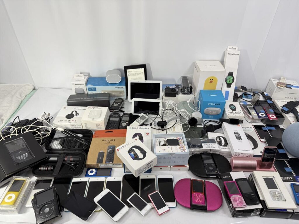 小型家電 デジタルオーディオプレーヤー スマートウォッチ スマートスピーカー等 まとめ買取