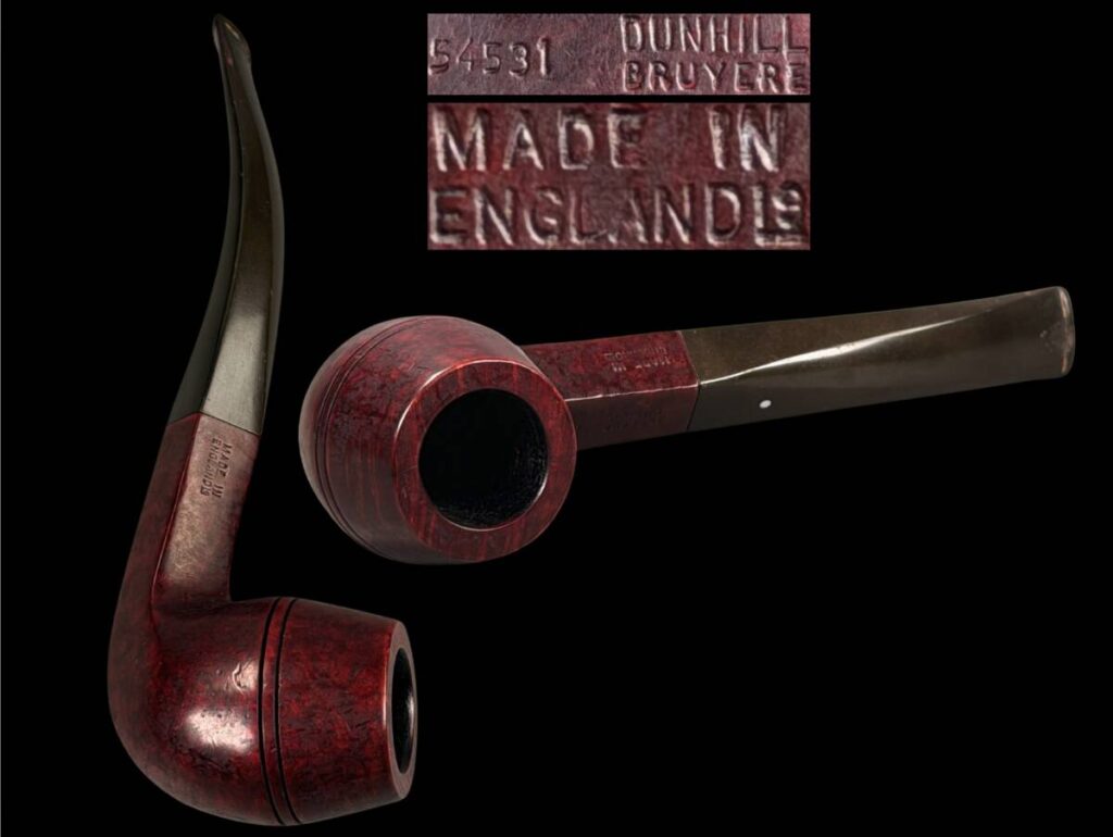 DUNHILL ダンヒル BRUYERE MADE IN ENGLAND 54531 時代物 パイプ