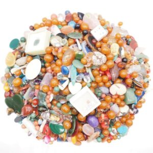 T1102) 宝石 ルース ローズクォーツ 水晶 琥珀 大量 4.5kg