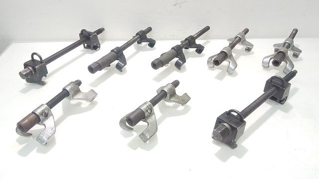 コイルスプリング コンプレッサー 8個セット 自動車整備 特殊工具