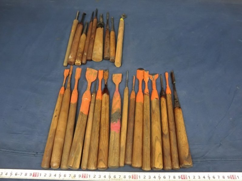 L0411 鑿 のみ ノミ 突き鑿 大工道具 工具