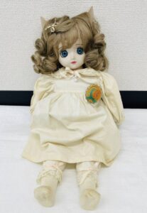 ビスクドール 綿の国星 チビ猫 女の子 少女 ドール 人形
