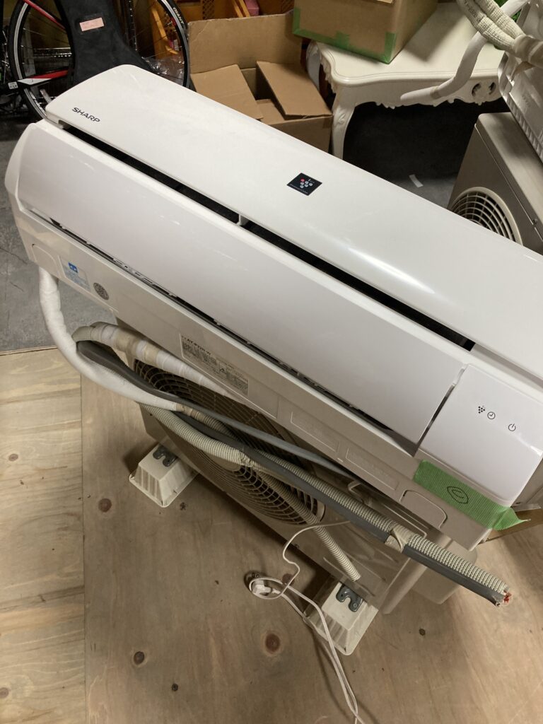 SHARP 2022年製 2.2kw 6〜8畳 ルームエアコン 中古品販売