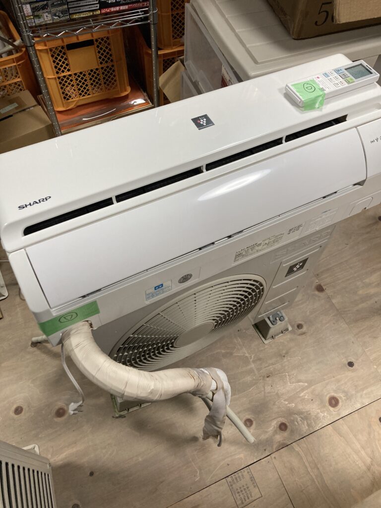SHARP 2021年製 2.2kw 6〜8畳 ルームエアコン 中古品販売