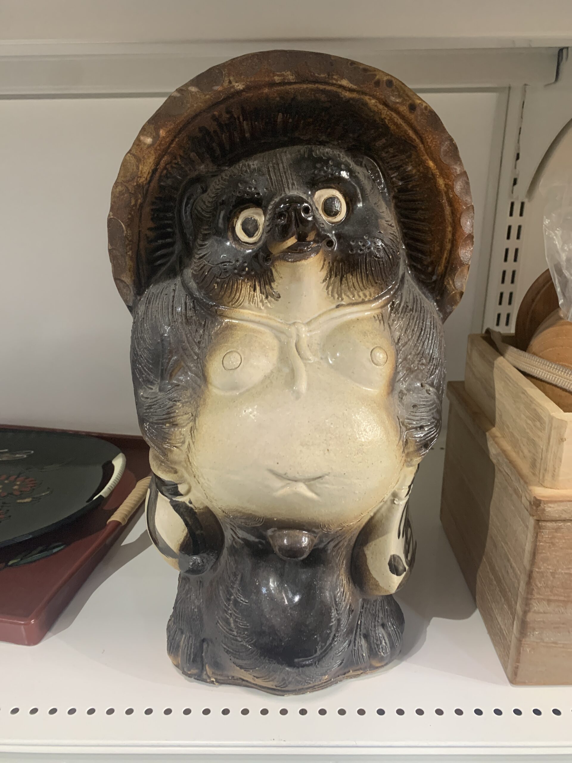 信楽焼 たぬき 置物 中古品販売