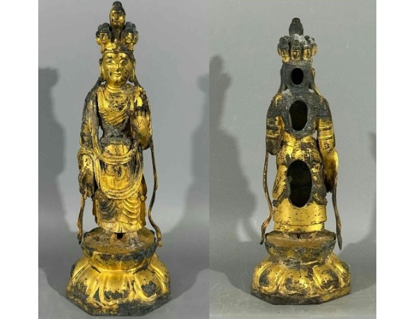 高麗銅塗金仏像 買取実績 - 仏像・仏教美術を高く売るならトレジャー
