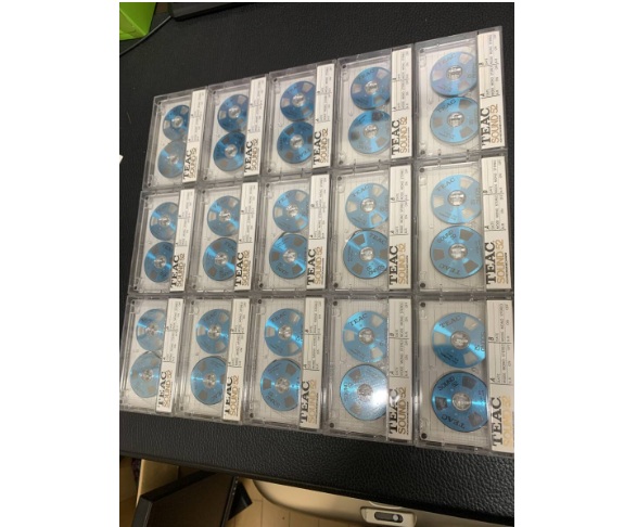 TEAC オープンリール型 カセットテープ