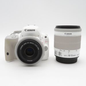 Canon キヤノン EOS kiss X7 デジタル一眼レフカメラ ダブルレンズキット 箱付