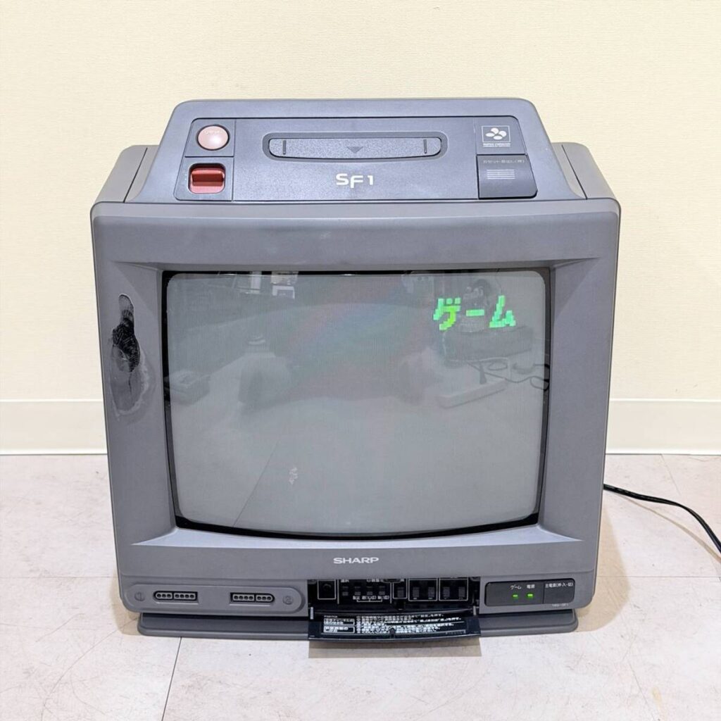 SHARP 14G-SF1 スーパーファミコン内蔵テレビ