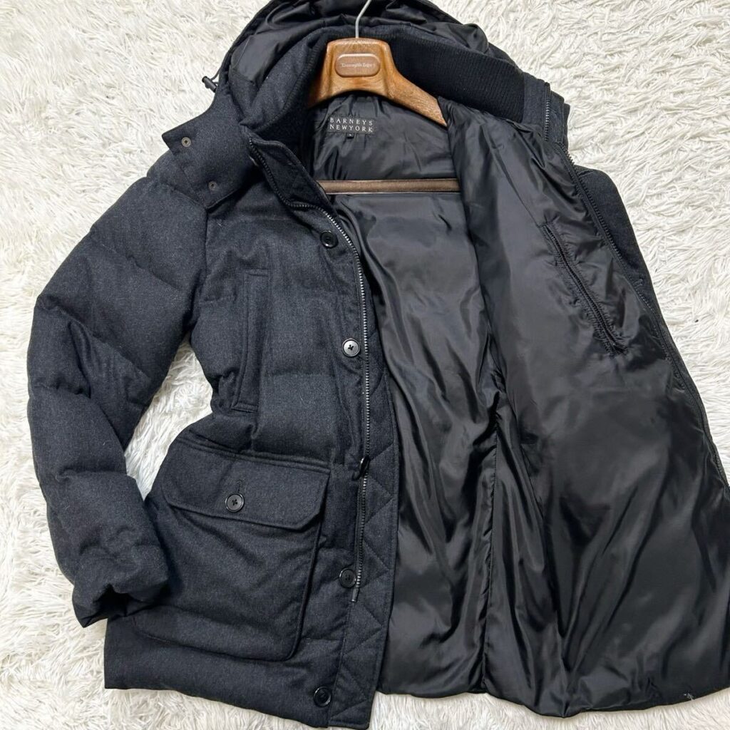 BARNEYS NEWYORK ダウンコート グレー L