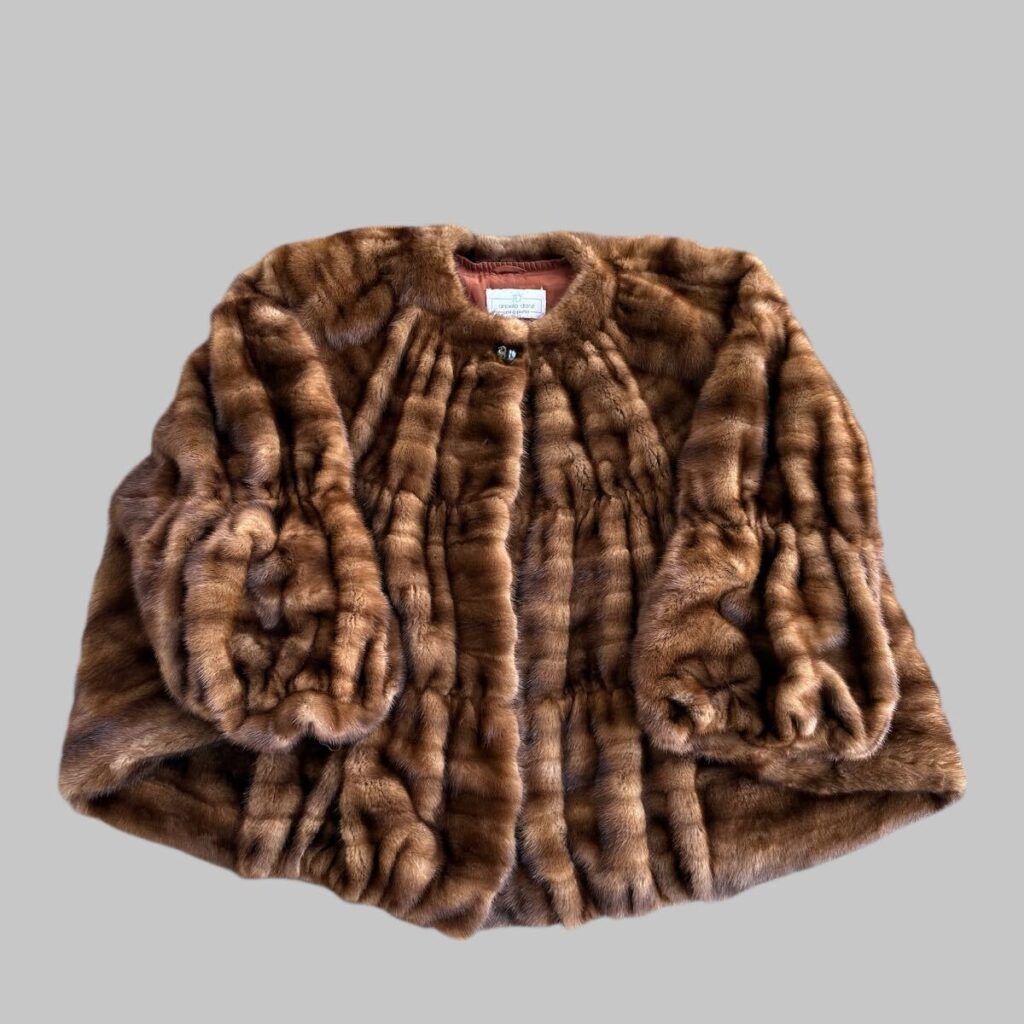 ANGELO DANZI MINK リアルファーハーフコート