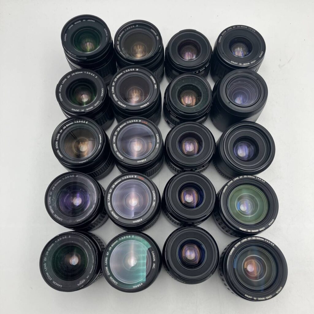 Canon ZOOM LENS EF レンズ 20個セット 28-80mm/35-70mm/35-80mm/35-105mm
