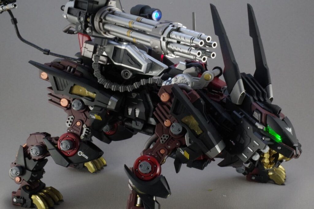 ライガーゼロSS シュバルツカスタム ゾイド HMM