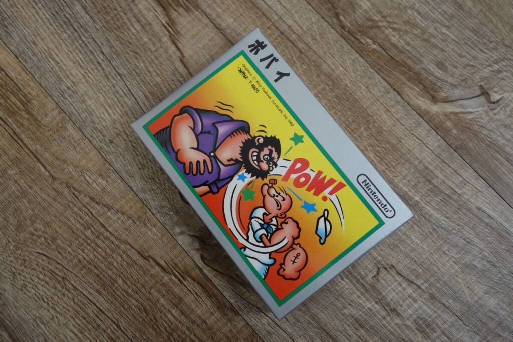 FC ファミコン ポパイ 銀箱