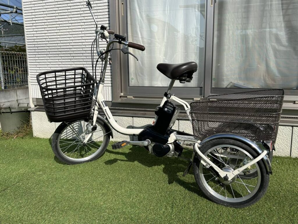 パナソニック 電動アシスト三輪自転車 BE-FU831F