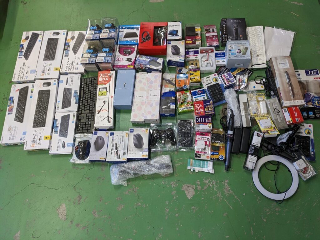 PC周辺機器 キーボード マウス ヘアアイロン まとめ買取