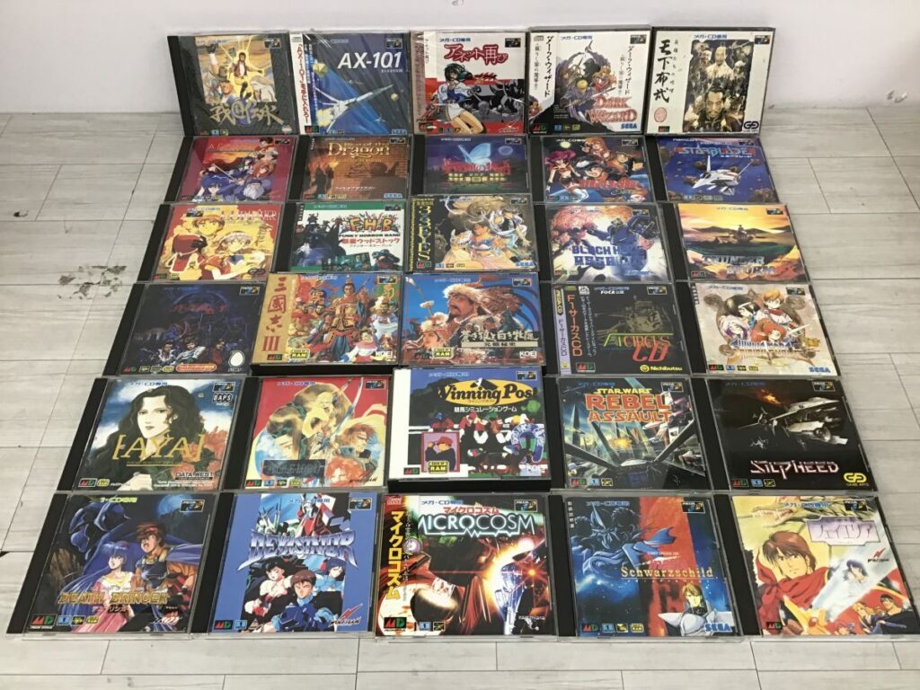 SEGA メガCD ゲームソフト 30本セット