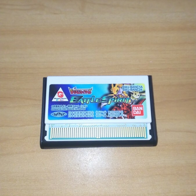 デジモンバトルスピリット 白カートリッジ ワンダースワン