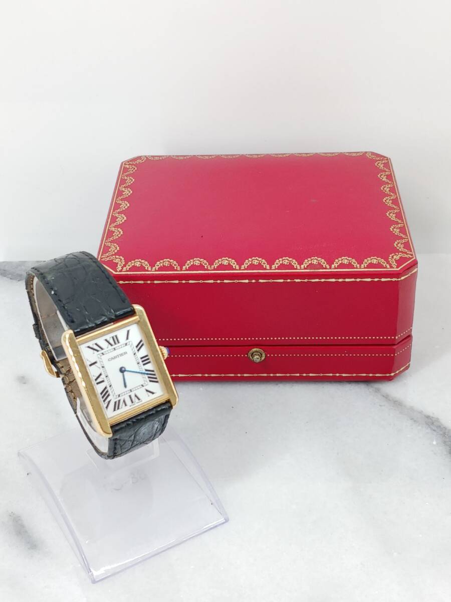 Cartier カルティエ タンク ソロ レディース腕時計