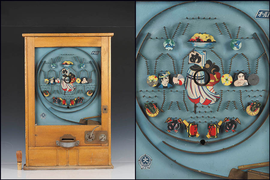 AG67 大山式 パチンコ台 オール10 め組 昭和レトロ 旧家初出