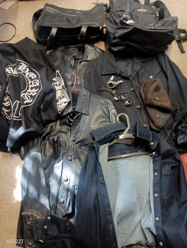 クロムハーツ チェック ジャケット Lサイズ