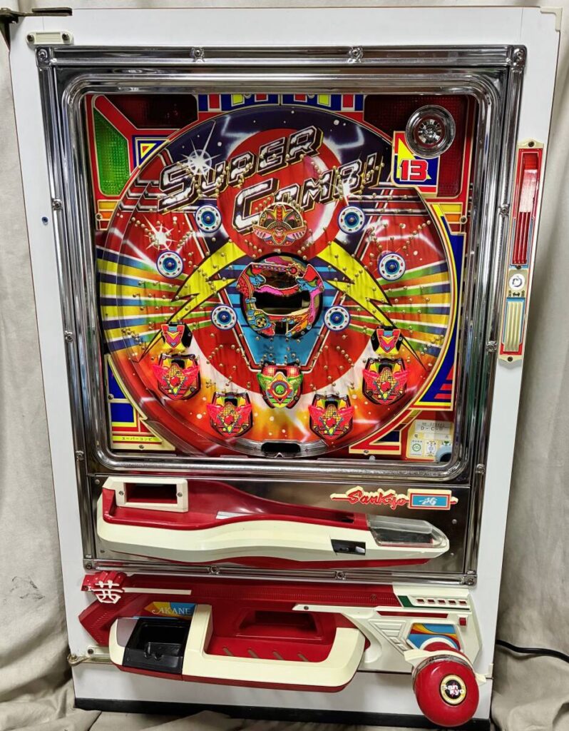 【レア・レトロ】三共（SANKYO)スーパーコンビ（一発台）パチンコ実機 家庭用電源対応