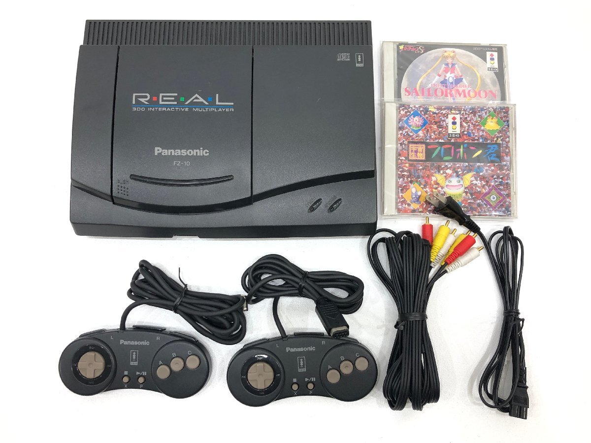 Panasonic 3DO REAL FZ-10 本体 ソフト2本セット