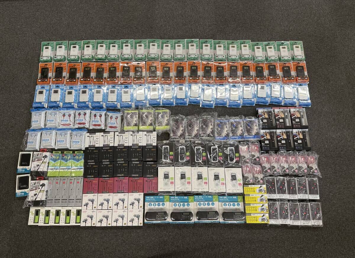ICレコーダー イヤホン まとめ売り 168個セット
