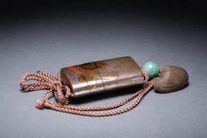 名匠「羊遊斎」造 金蒔絵四段印籠