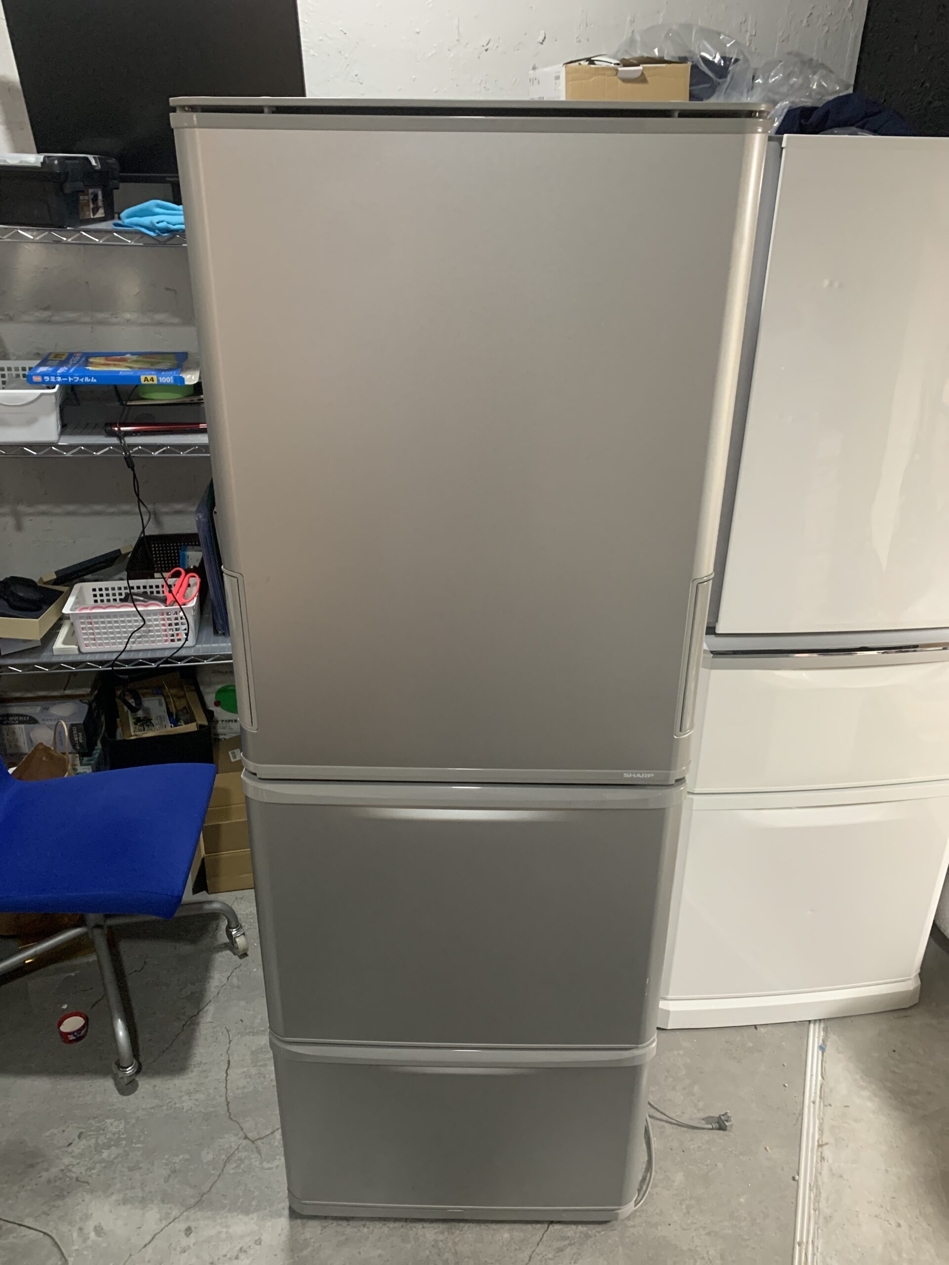 SHARP 2021年製　350L 冷蔵庫 中古品販売