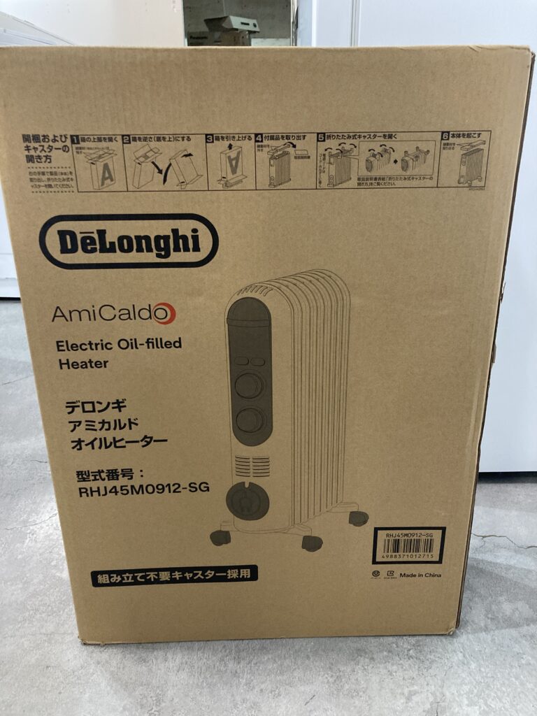 デロンギアミカルドオイルヒーター 未使用品 中古品販売