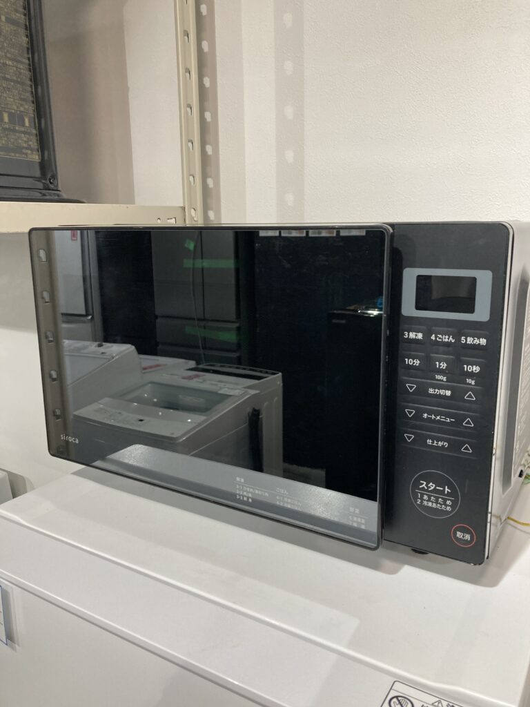 siroca 2023年製 ミラートップ電子レンジ 中古品販売