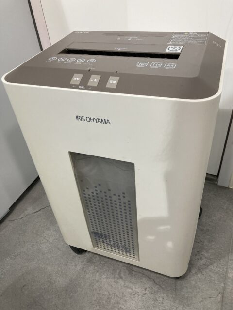 アイリスオーヤマ オフィスシュレッダー 中古品販売