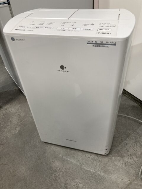 Panasonic 2022年製 衣類乾燥除湿機 中古品販売