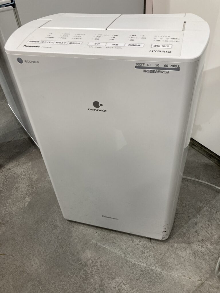 Panasonic 2022年製 衣類乾燥除湿機 中古品販売