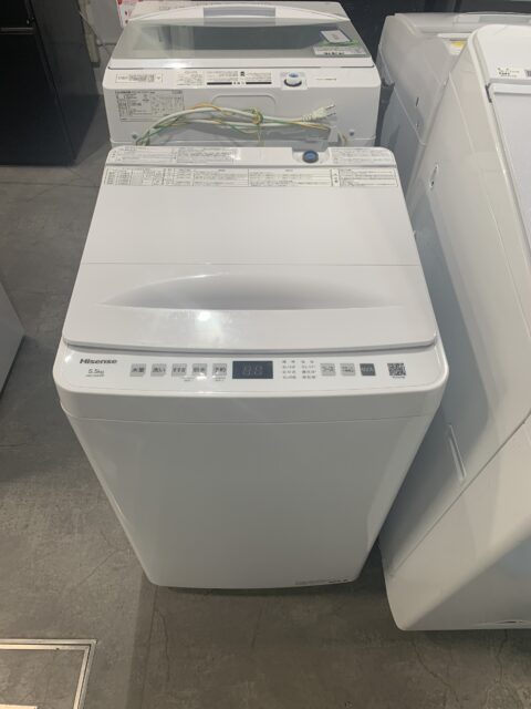 ハイセンス　2025年製　5.5kg 洗濯機 中古品販売